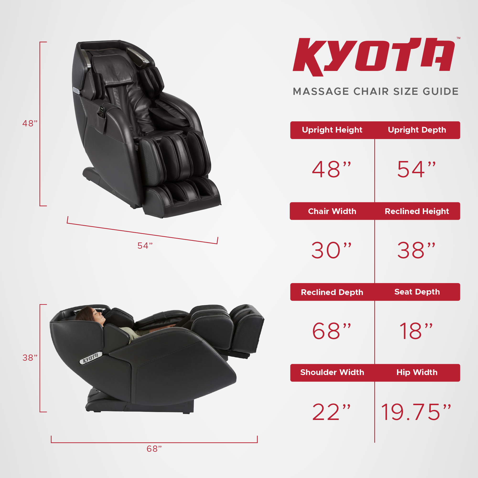 Kyota M673 Kenko Massage Chair