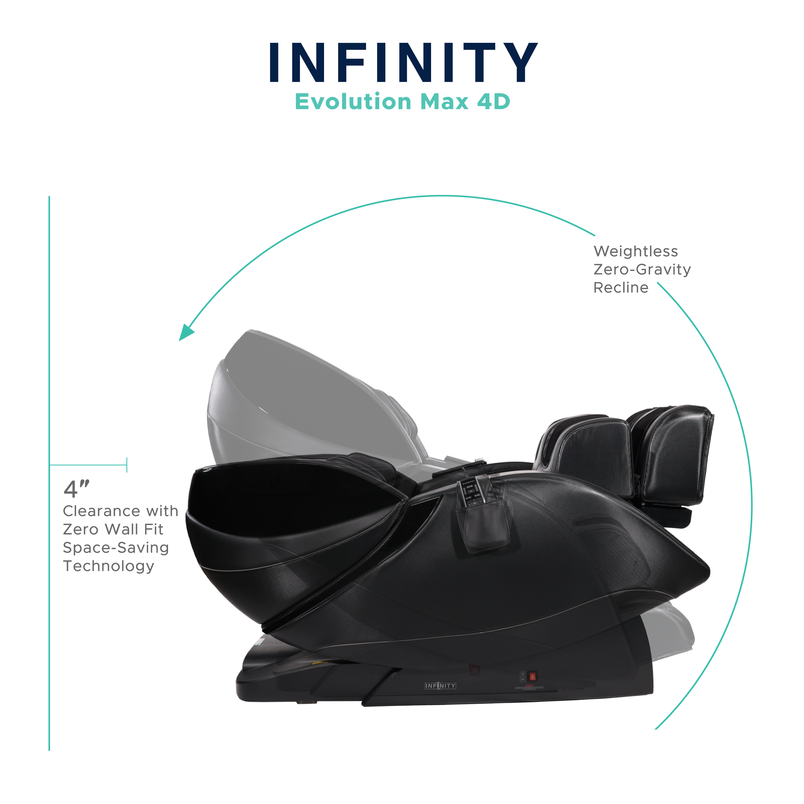 Infinity Evolution Max 4D Massage Chair (Certified Pre-Owned)