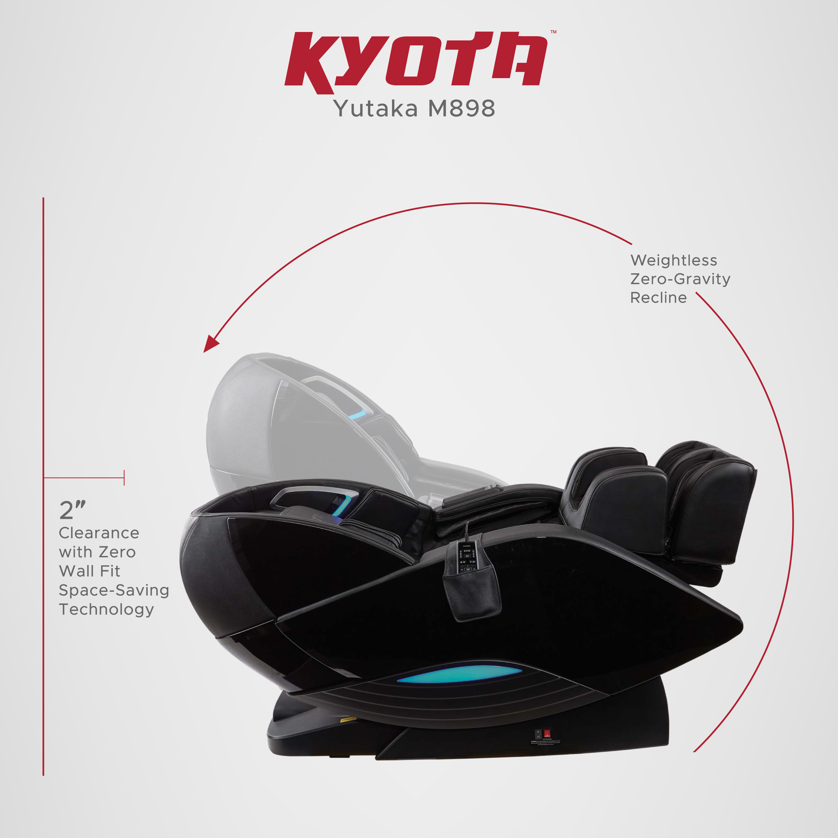 Kyota Yutaka M898 4D Massage Chair - Certified Pre-Owned