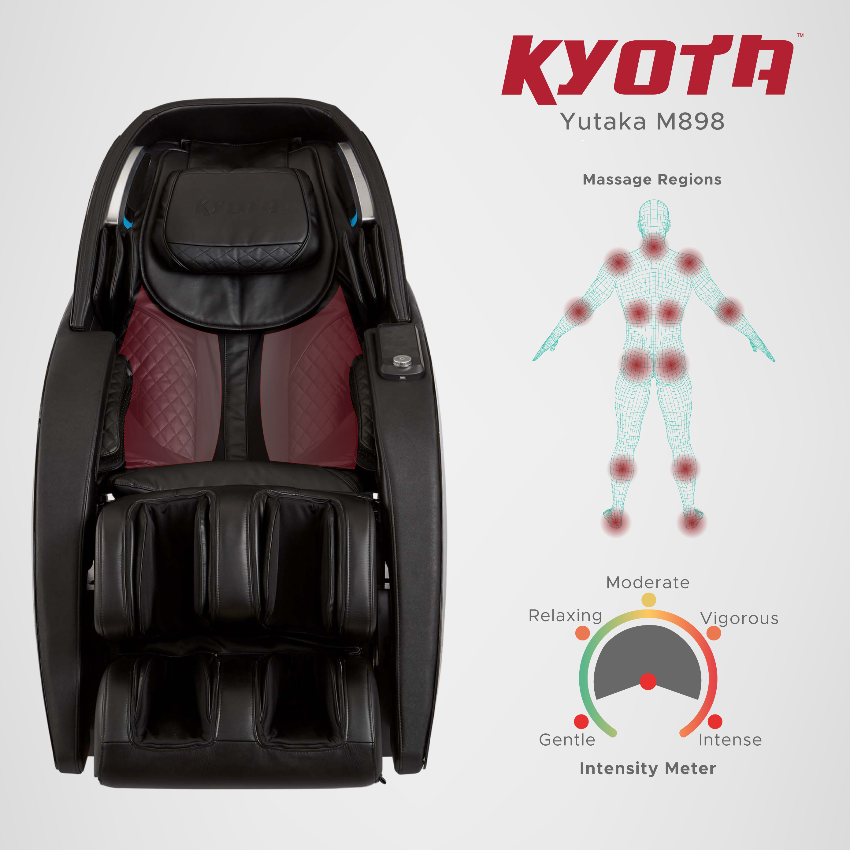 Kyota Yutaka M898 4D Massage Chair - Certified Pre-Owned