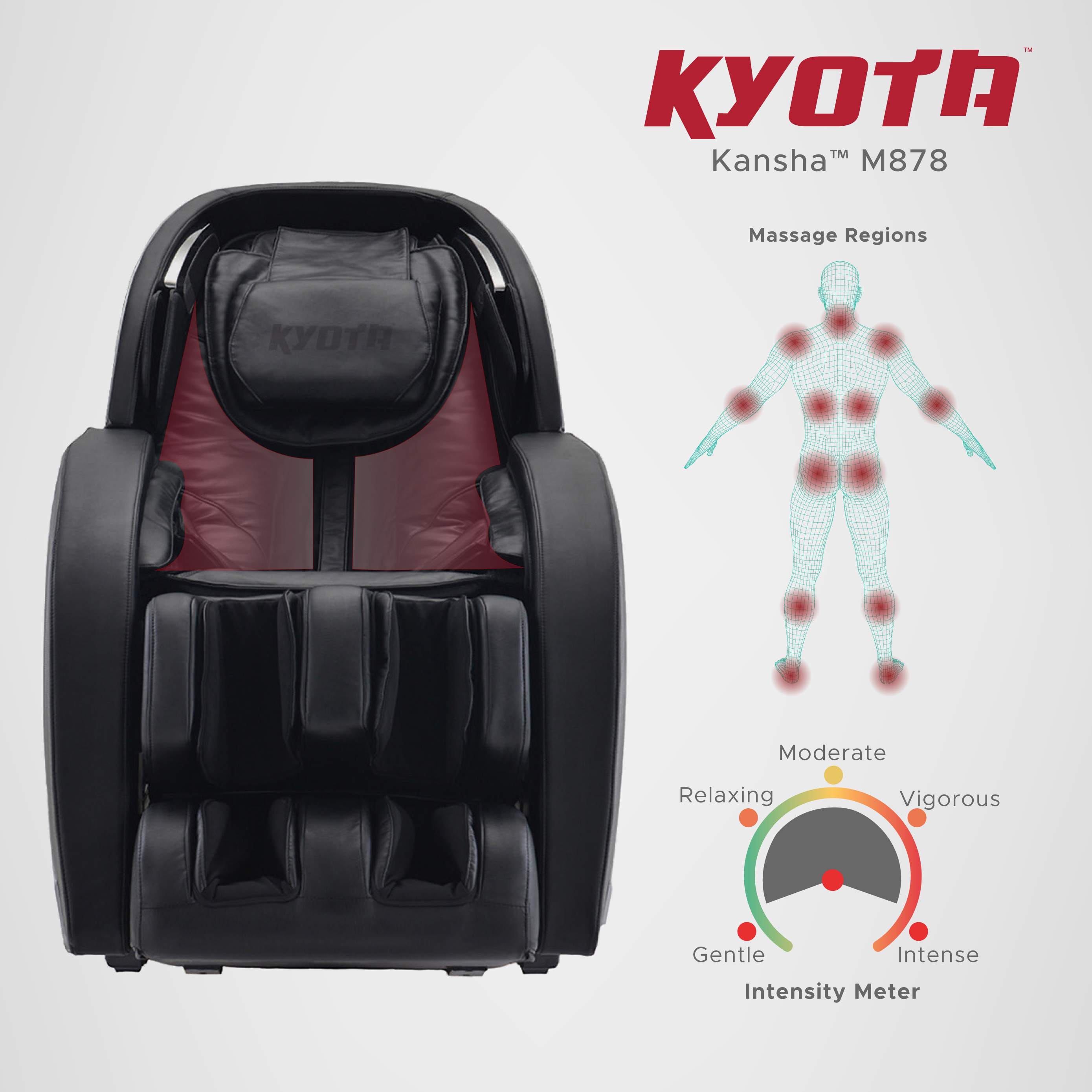 Kyota Kansha M878 Massage Chair — Massage Chair Warehouse